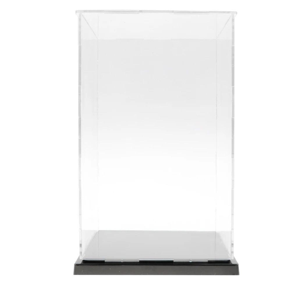 13x13x21cm Clear Model Display Box Figures Protection Show Case Home Decor