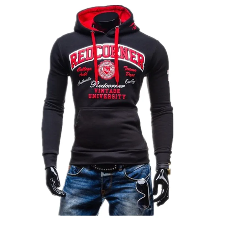 

La MaxPa Men's Hoodies Fashion Print Men's Clothing Sweatshirt Hoodies 2017 Sportswear Casual Hoodies 2XL
