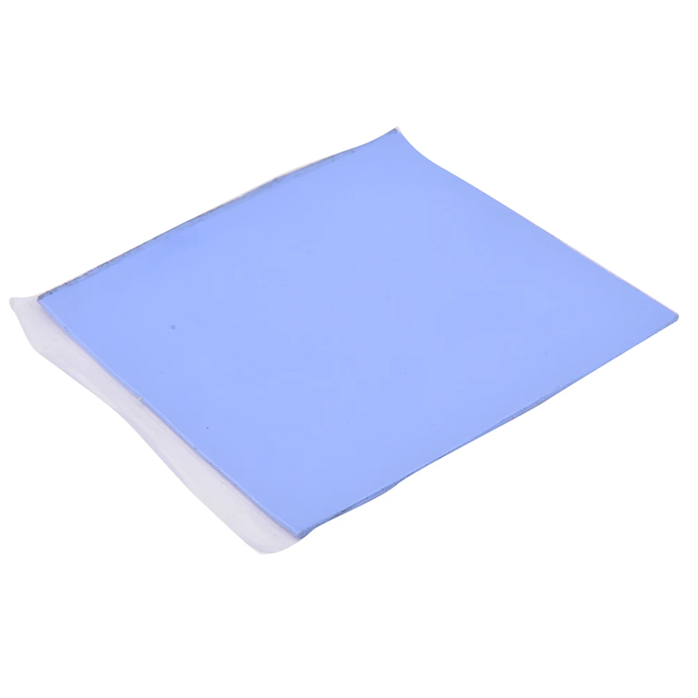 

New Blue CPU Heatsink Cooling Thermal Conductive Silicone Pad 100mmx100mmx1.5mm
