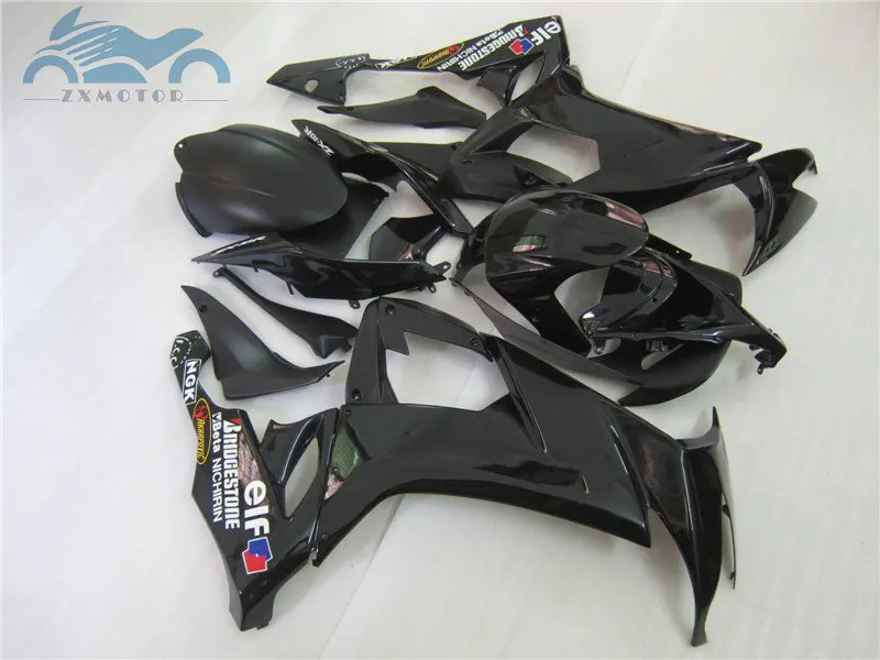 Обтекатель завода мотоцикла ABS для Kawasaki Ninja Обтекатели ZX10R 08 10 ZX 10R 2008 2009 2010 черный