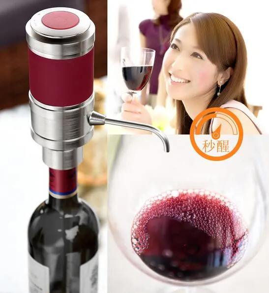 Электрический графин насос вина Pourer красное Вино Графин Homebrew насос Стиль сидр, вино Аэратор
