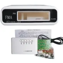 1 шт. электронные запчасти светодиодный цифровой дисплей электронный часы, набор для самостоятельной сборки датчиков