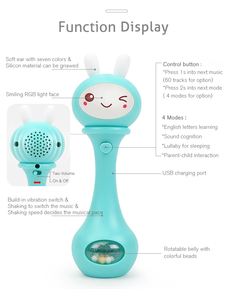 Beiens Baby Rattles Early Development Toys 0-12 Months Baby Musical Hand Shaking Rattle Toy Funny Educational Mobiles Toys Gifts Beiens Baby Rattles Early Development Toys 0-12 Months Baby Musical Hand Shaking Rattle Toy Funny Educational Mobiles Toys Gifts