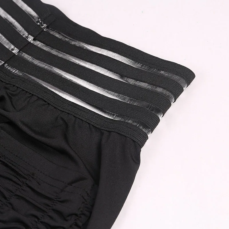 CROSS1946-Sports-Gym-Shorts-Women-in-Yoga-shorts-High-waisted-Black-Fabric-Quick-drying-Fitness-Running