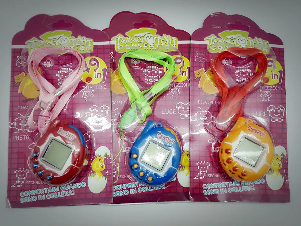 2016 Tamagochi Funny E pet Toy Game 49 In 1 3Colors Bichinho Virtual