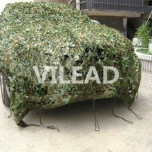 VILEAD 8 м x 10 м(26FT x 33FT) цифровой камуфляж для лесистой местности Военная камуфляжная сетка армейская камуфляжная сетка защита от солнца для охоты кемпинга палатки
