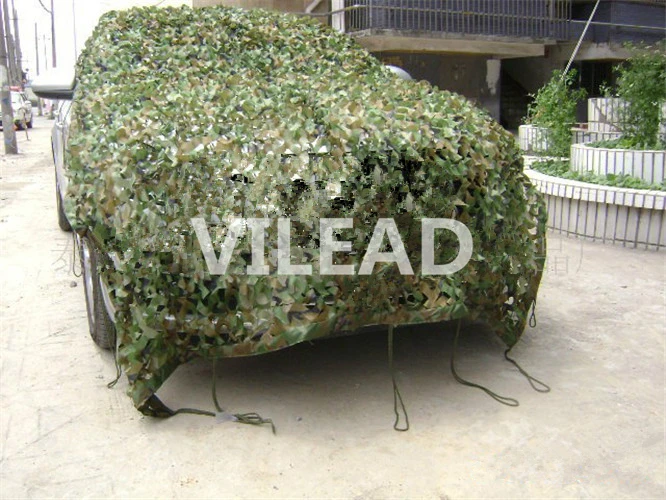 

VILEAD 8M x 10M (26FT x 33FT) Woodland Digital Military Camouflage Netting Army Camo Net Sun Shelter for Hunting Camping Tent