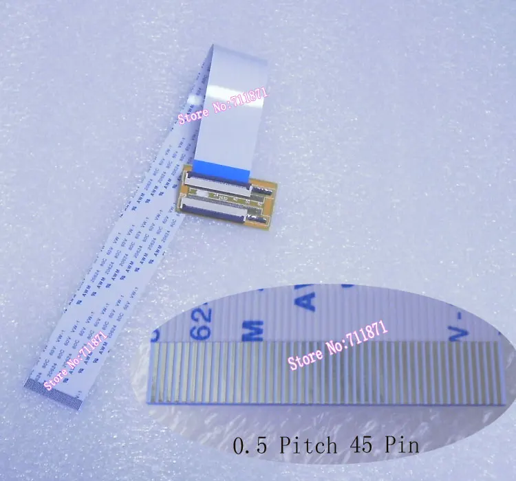 Удлинительный разъем 0 5 Type A 250 мм 45P FFC 45PIN FPC TTL удлинитель адаптер пластина Гибкий