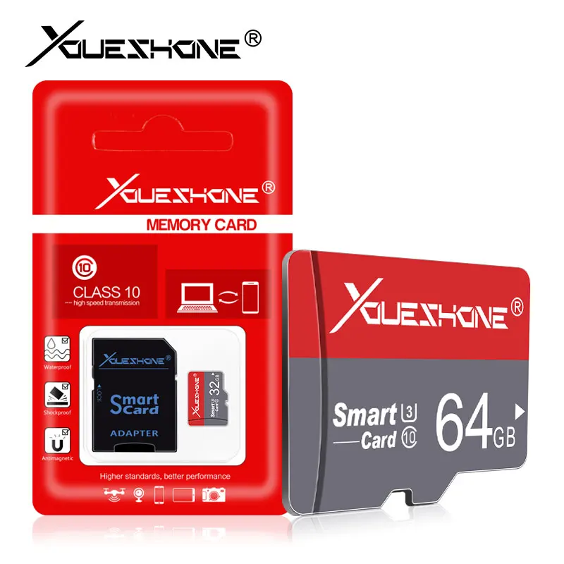

Hot sale Memory card 16GB 32GB class10 tf card 64GB 128GB high speed 8GB tarjeta micro sd card 32GB cartao de memoria