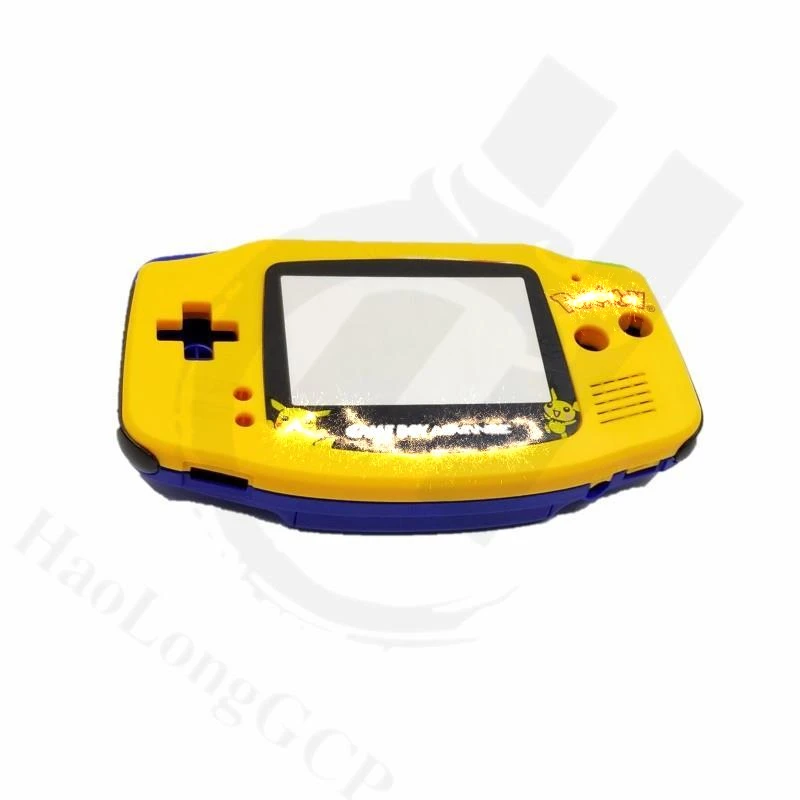 DIY Game Case Limited Edition Желтый Синий Корпус Крышка Корпуса Ремонт Замена Для GameBoy Advance