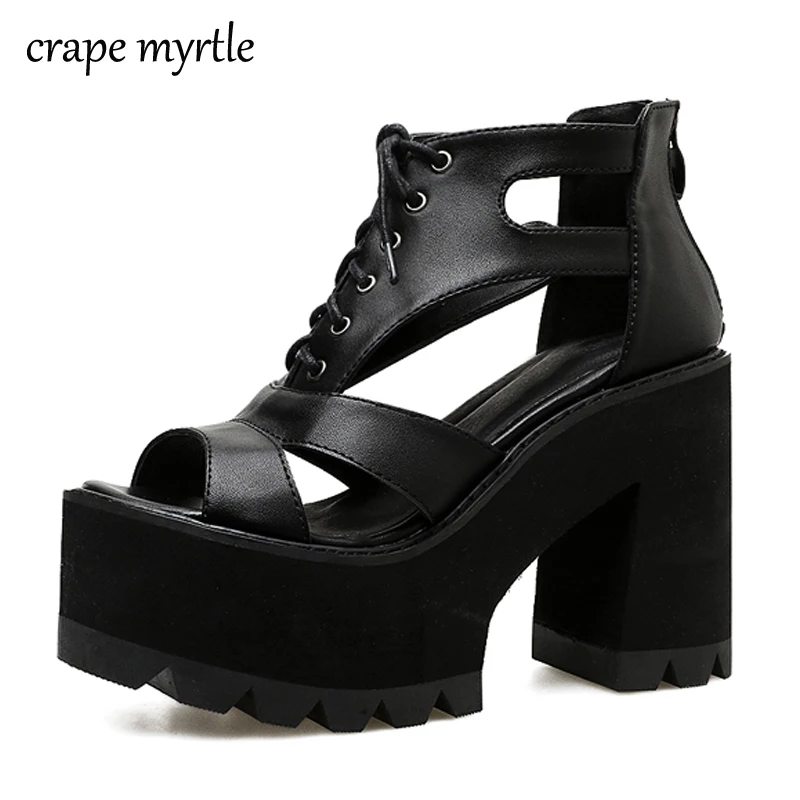 sandalia plataforma verao 2018