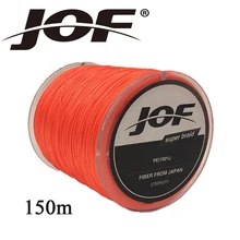 JOF 150 м рыболовная леска, ПЭ плетеная леска, 8 подставок, 8 цветов, многофиламентная большая рыболовная леска, 20 фунтов, 30 фунтов, 100 фунтов, 200 фунтов