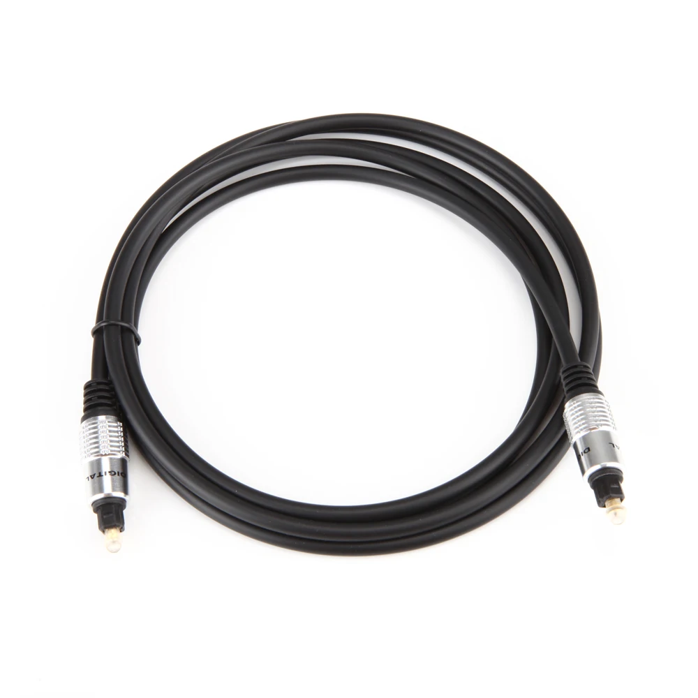 6.5 Ft Digital Optical Audio Cable 2M Stereo Optical Fiber Line for DVD