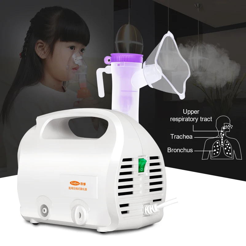 

Cofoe Portable Compress Nebulizer Automizer Compact Vaporizer Steaming Device For Asthma Children