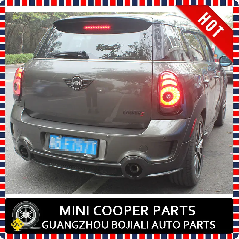 Brand New Abs Material With Chrome Cover Black Led Tail Light Mini Cooper R60 Led Light Rear