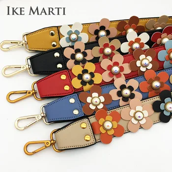 

Flower Wide Shoulder Bag Strap Accessories For handbags Straps You For Colorful shoulder Straps For Crossboy Bag Parts Long Belt