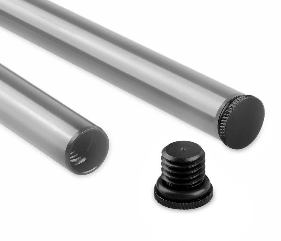 SmallRig M12 Rod End Protective Cap Stopper Screw for 15mm Rod Support Dslr Rig Rail Clamp (4pcs Pack) - 1617