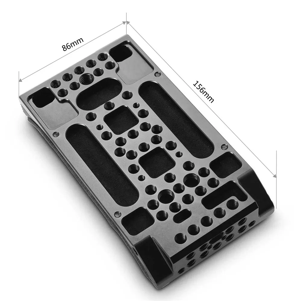 SmallRig Универсальный наплечный коврик с 1/4 3/8 резьбой отверстие пены памяти для DSLR камеры видеокамеры плечо 15 мм рельс поддержка-2057