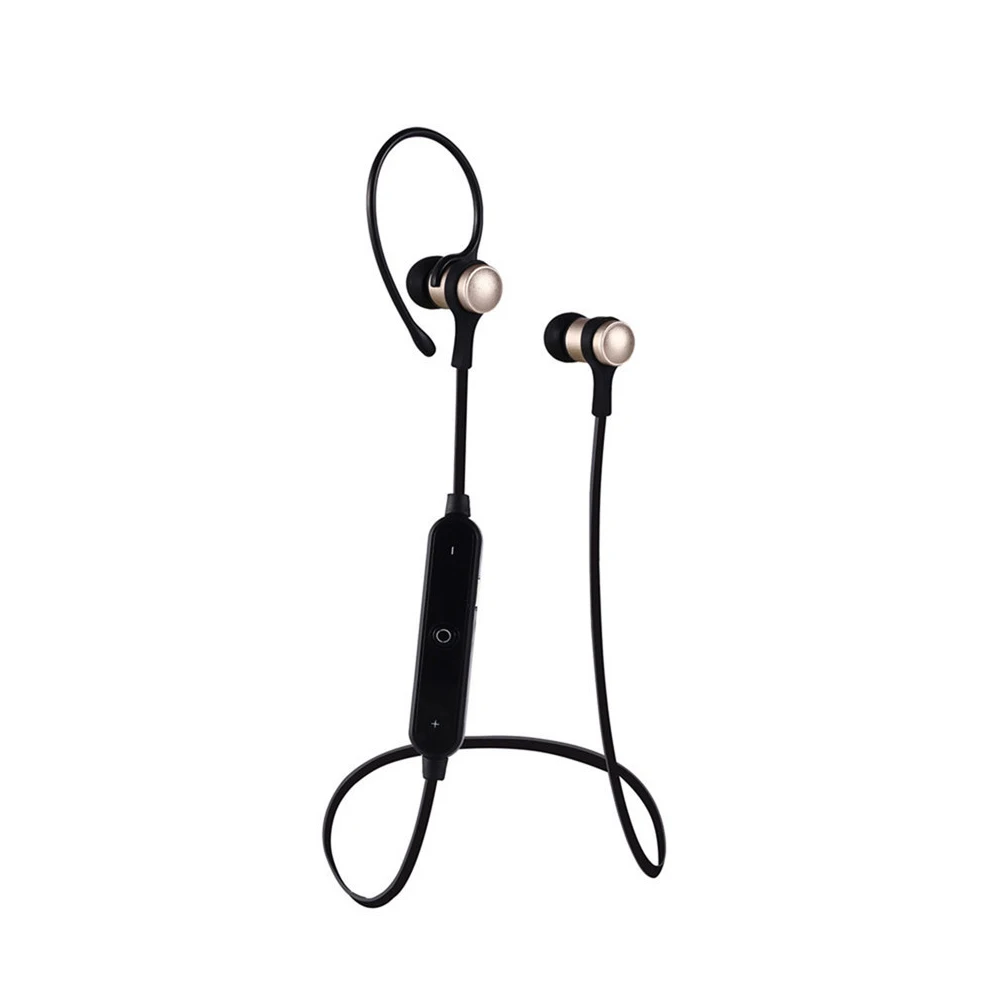 Wireless Bluetooth Earphone S6 1 Metal bluetooth Headset with mic for
