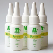 10 флакон 30 мл адгезивные LV103 для удаления кожи ленты волос/ПУ уток/кружева парик клей