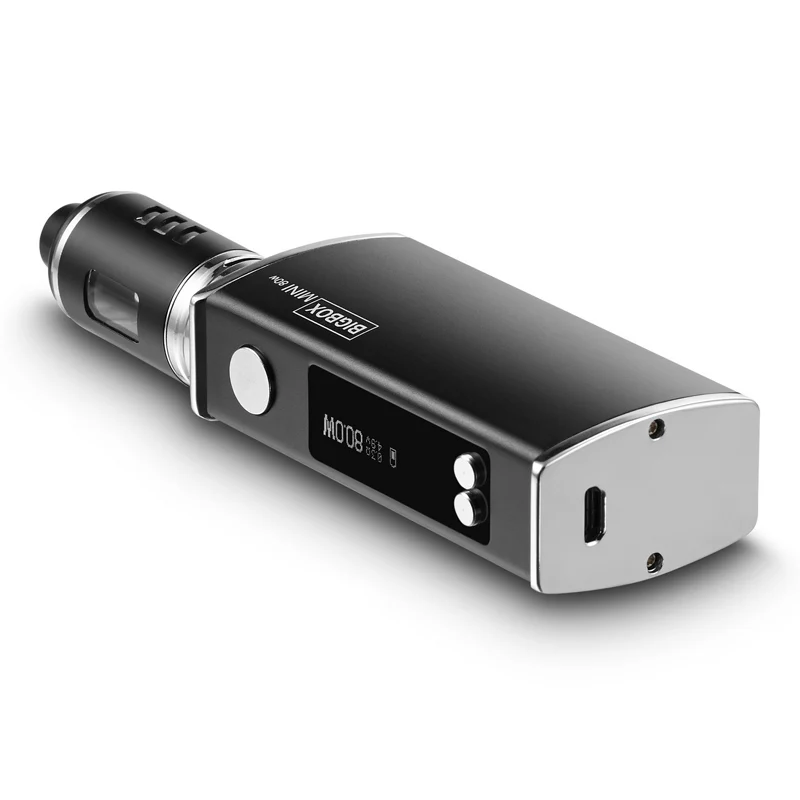 Electronic Cigarette Original BIGBOX MINI 80W Kit 2200mAh Battery 22mm Atomizer 0.3ohm Coil BIG Smoke For Vaporizer Hookah E Cig Electronic Cigarette Original BIGBOX MINI 80W Kit 2200mAh Battery 22mm Atomizer 0.3ohm Coil BIG Smoke For Vaporizer Hookah E Cig