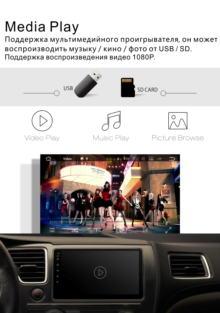 Sale PX6 4+64G Android 9.0 Car Radio Multimedia Video Player Navigation GPS For Hyundai Elantra HD 2017 2018 2019 MP5 WIFI Stereo 6