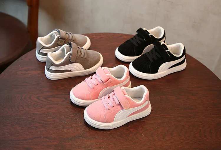 3 цвета модная обувь для девочек повседневная мальчиков спортивная детей