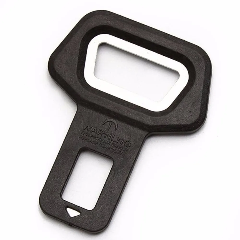 Safety Car Seat Belt Buckles Clip Bottle Opener Metal Vehicle mounted