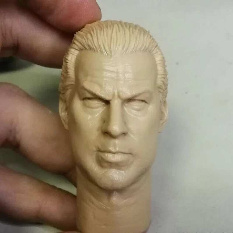 

Blank Hot 1/6 Scale Martial Arts Superstar Steven Siege Head Sculpt Unpainted