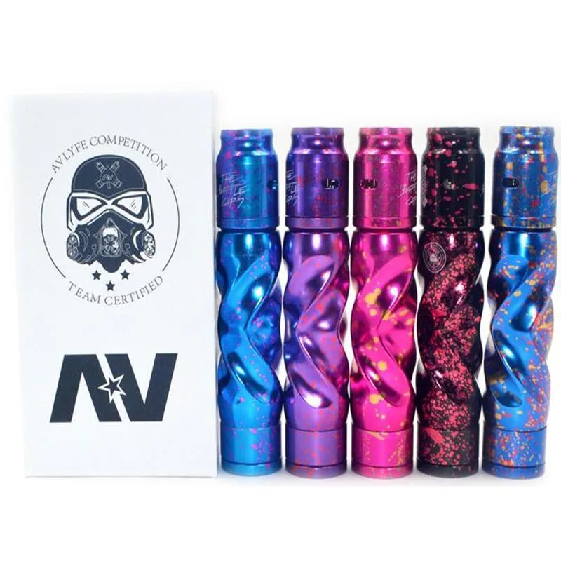 Новейший мод Avidlyfe Kit Avid lyfe AV Twistgyre 18650 аккумулятор электронная сигарета 510 нить