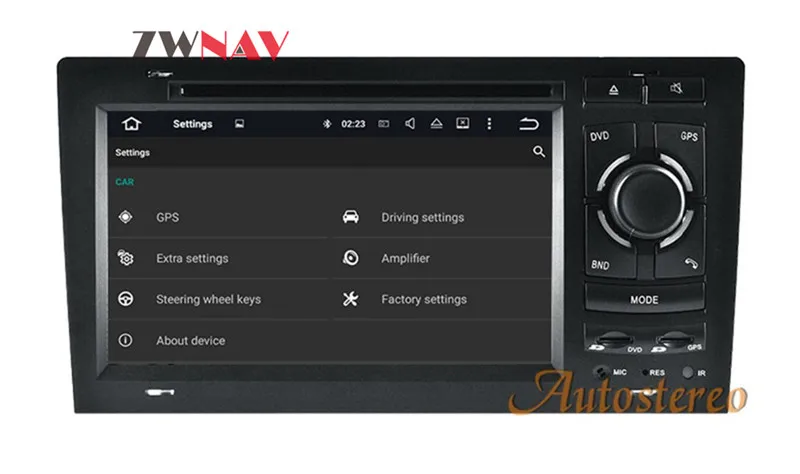 Perfect 7 Inch Android 7.1 RAM 2GB ROM 16GB Car DVD Player GPS Navigation Radio Stereo Head Unit For AUDI A8 S8 1994-2003 10 Perfect 7 Inch Android 7.1 RAM 2GB ROM 16GB Car DVD Player GPS Navigation Radio Stereo Head Unit For AUDI A8 S8 1994-2003 10