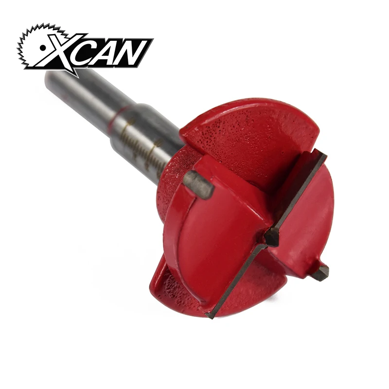 XCAN 1pc 35mm Adjustable Carbide core drill bits hole opener Boring Forstner Bit Tipped Drilling