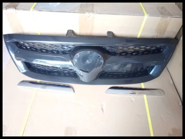 

eOsuns Front Bumper Grill Grille for Toyota HILUX VIGO 2004-2007