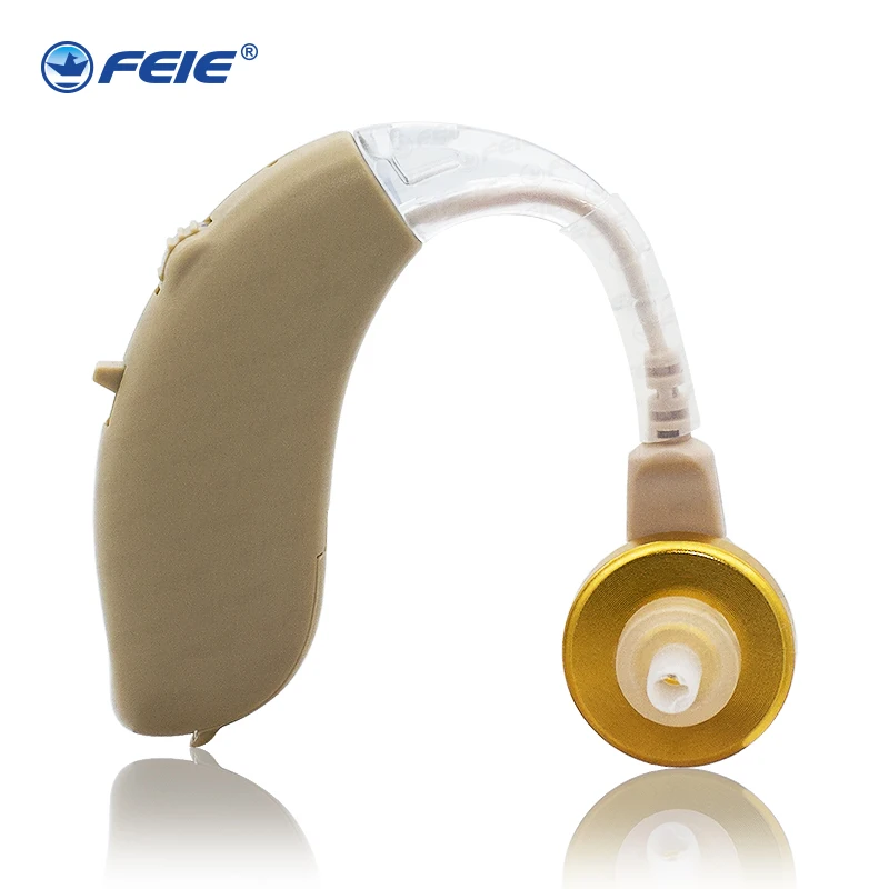 

Small Hearing Aid Sound Voice Amplifier S-137 Kit Adjustable Behind Ear Sound Enhancer Ear Care For the elderly deaf