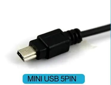 OBD2 к USB Micro USB или мини usbразъем OBD 2 16pin OBDII автомобильное зарядное устройство преобразует USB кабель - Цвет: Mini USB