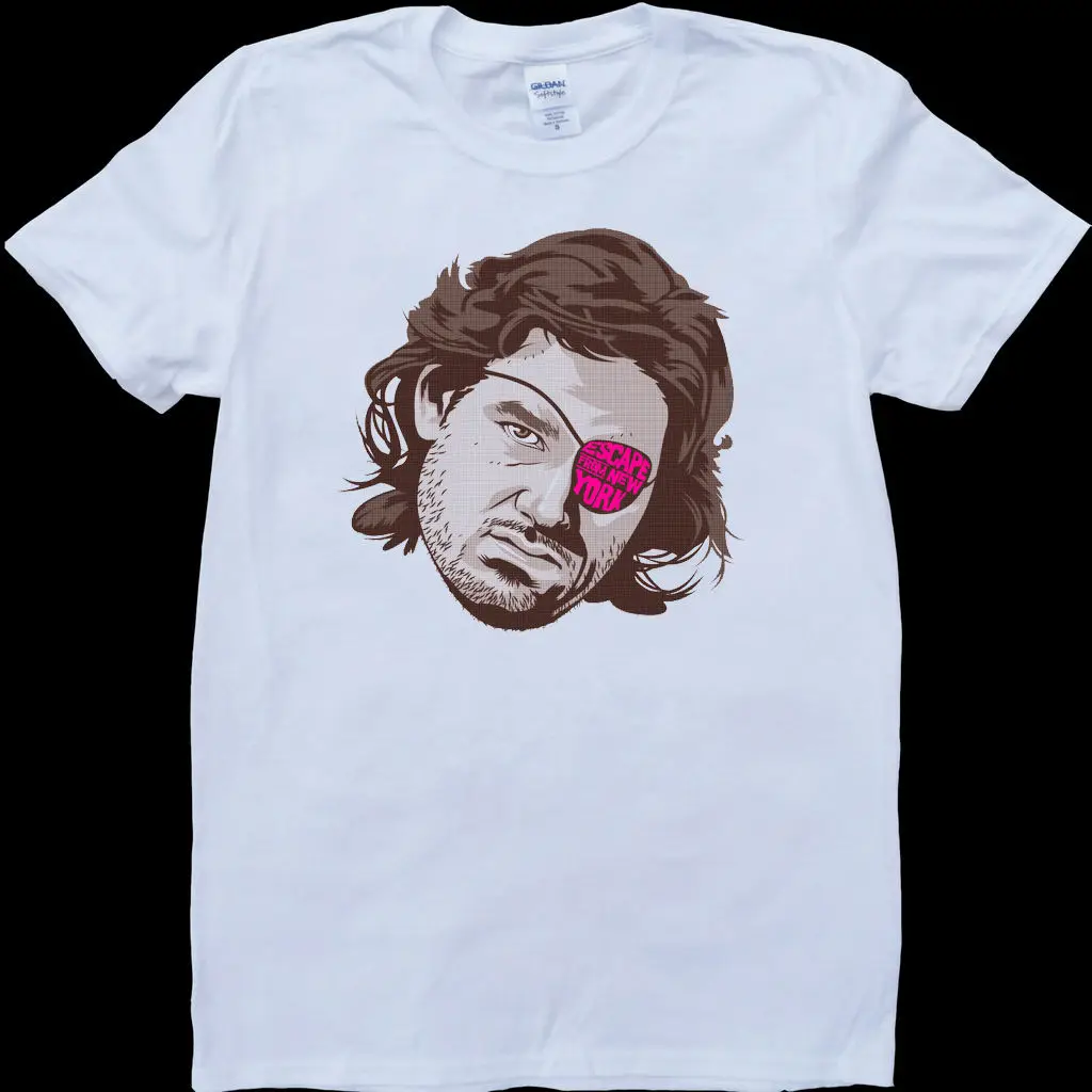 Kurt Russell Escape From New York White Custom Made T-ShirtCartoon t shirt men Unisex Fashion tshirt free shipping funny | Мужская