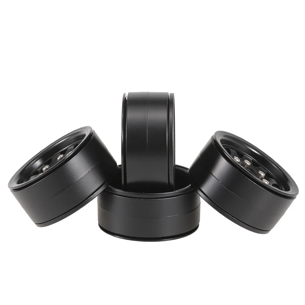 4pcs AUSTAR AX617GL 1.9 inch Metal Wheel Hub Rim Set RC Tiires Part for Axial SCX10 RC4WD D90 110 RC Rock Crawler Car Vehicle (13)