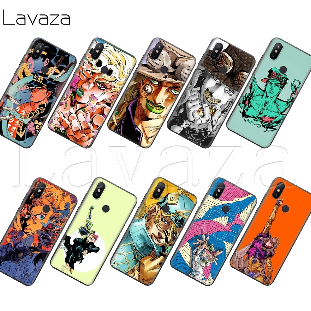 

Lavaza JOJO'S BIZARRE ADVENTURE Silicone Case for Xiaomi Redmi Note 4 4X 4A 5 5A 6 6a 7 8 Pro Go Prime Plus