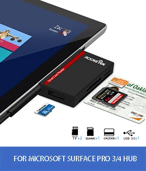 Rocketek usb 3,0 мульти 2 в 1 памяти otg телефон кард-ридер 5 Гбит/с адаптер для SD TF micro SD для ПК компьютер ноутбук аксессуары
