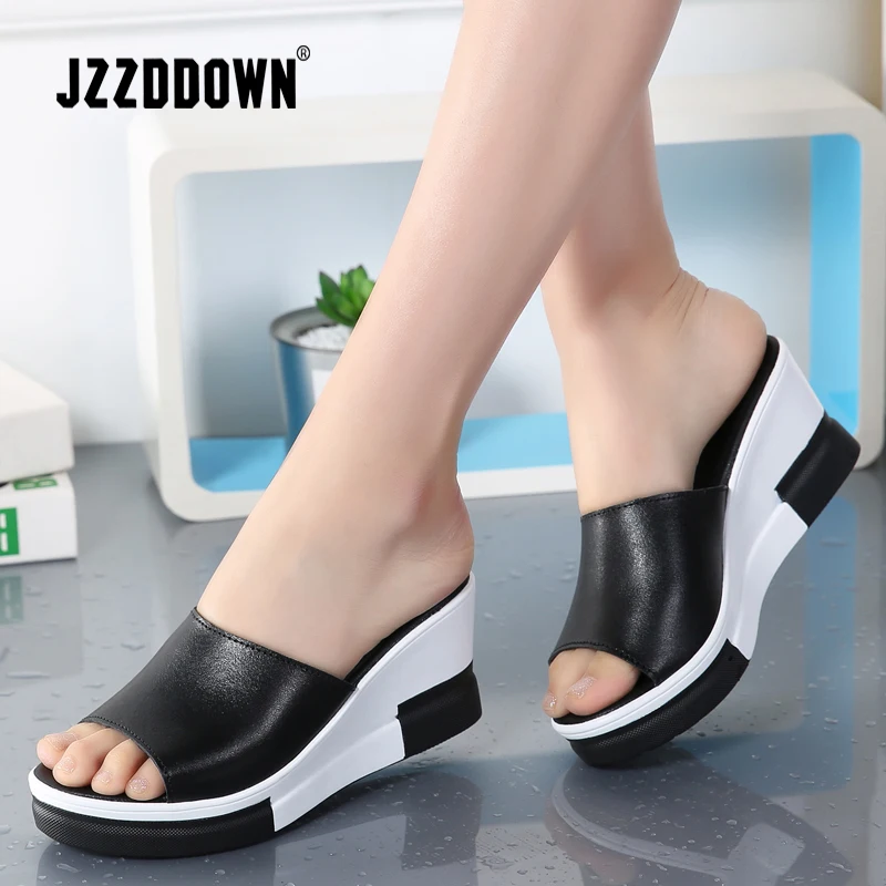 

JZZDDOWN women flip flops platform sandals Shoes ladies summer slippers Peep Toe sandals flip-flops women flipflops shoes