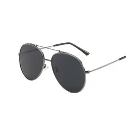 Сплав шасси пилота марка солнцезащитных очков для мужчин солнцезащитные очки хорошего качества Женская мода Стиль UV400