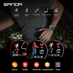 Bluetooth Smart ЭКГ часы для мужчин женщин сердечного ритма приборы для измерения артериального давления здоровья мониторинга спортивные водо