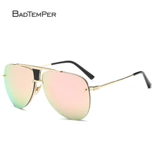 High Quality Square Luxury Gradient Lens font b Sunglasses b font Men Women Brand Designer Sun