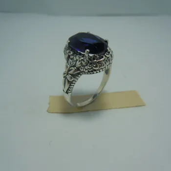 

Free shipping can DIY custom beautiful lace pattern Noble and elegant temperament ring