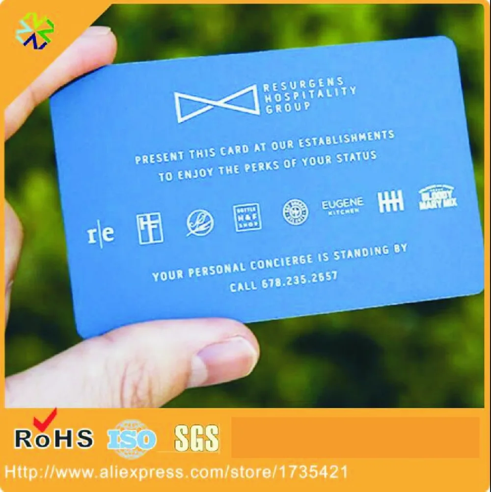 

Getsmart Manufacturer Top Quality Color Printing Metal Business Card