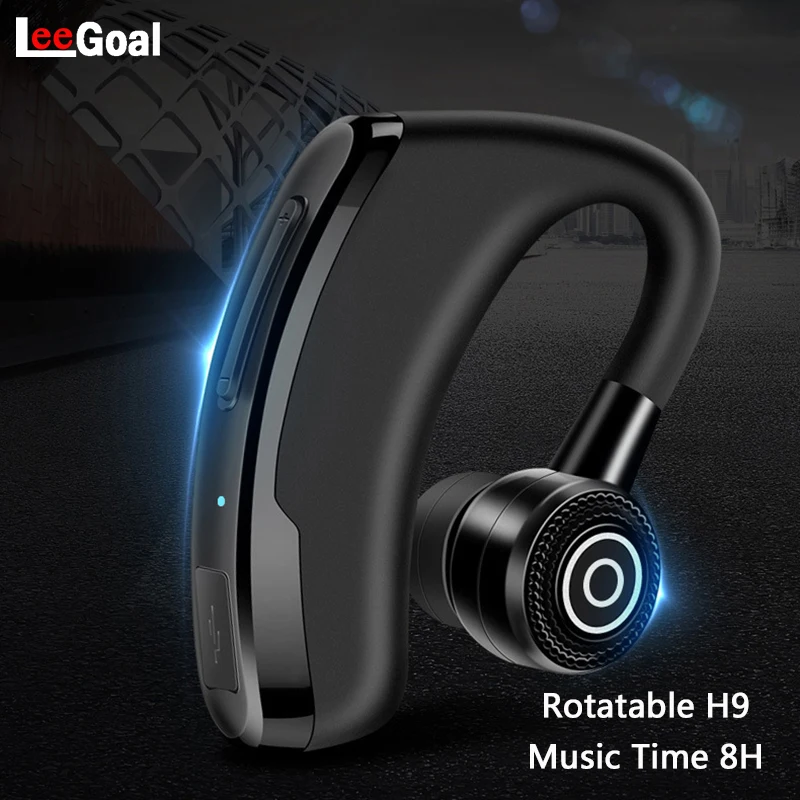 Портативные беспроводные bluetooth наушники P9 Handsfree с шумоподавлением Бизнес Беспроводная гарнитура микрофоном