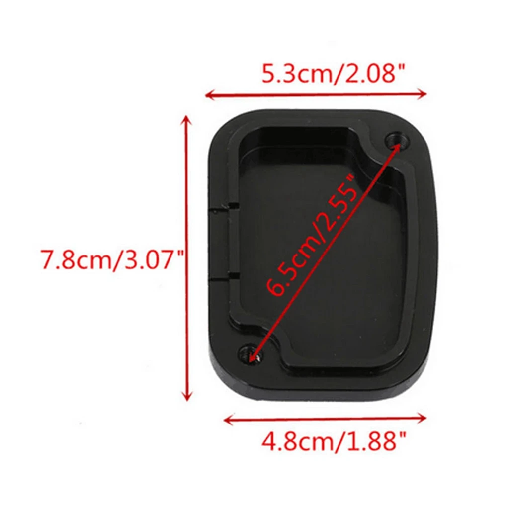 2 Pieces Front Left Right Brake Reservoir Cylinder Cover for   Electra Brake Master Cylinder Fluid Reservoir Cap