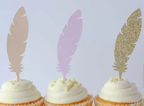 feather themed baby shower