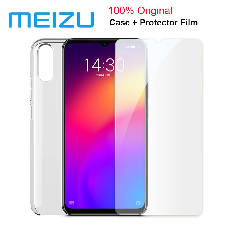 

Original MEIZU Note 9 Case M8 M6 M9 Note M6S S6 16S X8 16X hard Case Meizu Note 8 9 6 Cover Transparent Case Gift Protector PET
