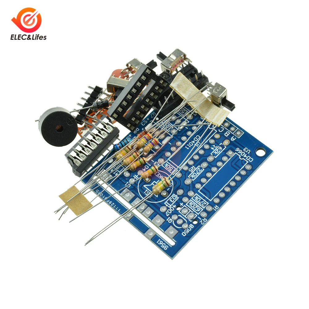 

16 Music Box 16 Sound Box BOX-16 16-Tone Box Coding Control Electronic Audio Module DIY Kit Components Accessory Kits Board